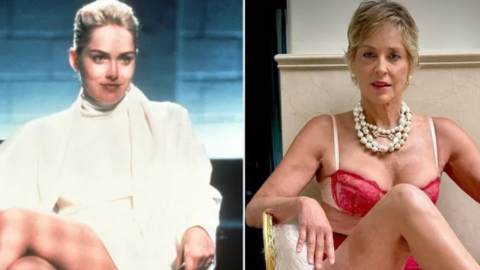 Basic Instinct, Sharon Stone recrée la scène culte des jambes croisées 32 ans après [FOTO]