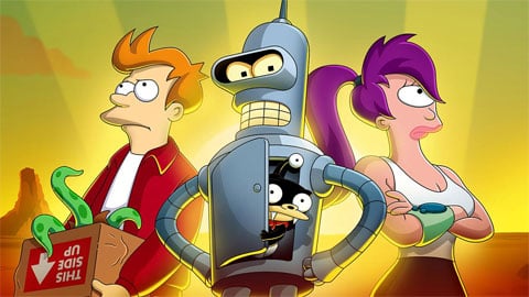 Futurama, dans la nouvelle saison aussi la parodie de 2001 : L'Odyssée de l'espace : La bande-annonce officielle