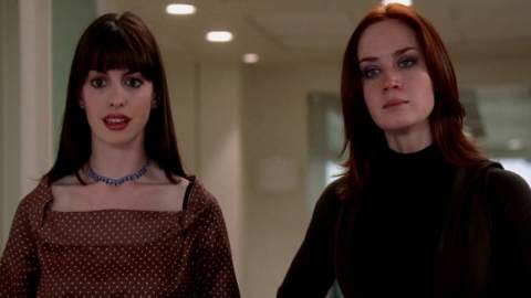 cette fois-là, Emily Blunt a défendu Anne Hathaway contre les haineux