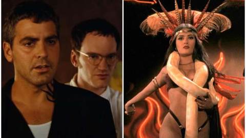 la scène culte était une scène « sournoise » de Tarantino.  "Clooney se plaignait, je criais et pleurais"