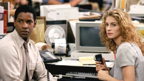 Denzel Washington n'a pas voulu embrasser Julia Roberts dans The Pelican Brief : on vous explique pourquoi