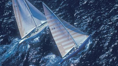 Le premier défi italien à l'America's Cup arrive pour la première fois à la télévision
