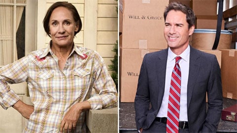 Laurie Metcalf et Eric McCormack