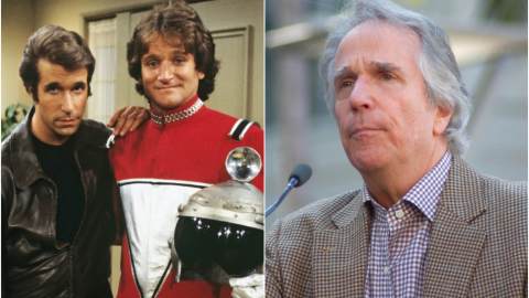 Robin Williams et Henry Winkler se souviennent de la première rencontre sur le tournage de Happy Days : "Un volcan, impossible à rivaliser"