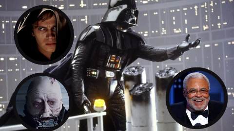 Star Wars, combien d'acteurs au total ont joué Dark Vador dans la saga ?