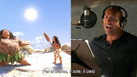 Moana, dans le live-action Dwayne Johnson porte un costume pour jouer Maui ?