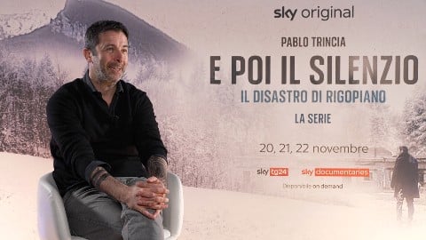 Pablo Trincia nous parle des docu-séries Sky Et puis du silence. La catastrophe du Rigopiano
