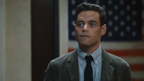 voici la première bande-annonce officielle du thriller d'espionnage avec Rami Malek
