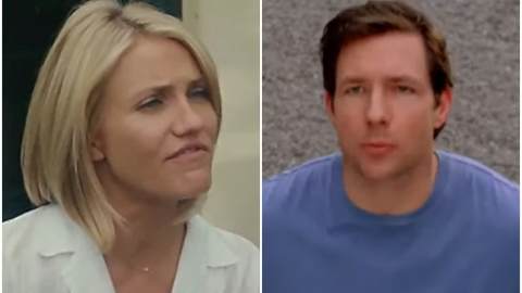 L'amour ne part pas en vacances, Cameron Diaz a-t-il vraiment frappé Edward Burns au visage ?