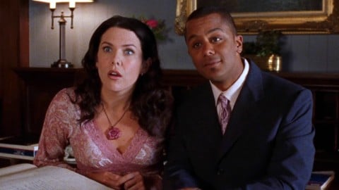 Retrouvailles de Noël pour Lauren Graham et Yanic Truesdale, la photo