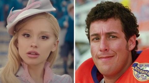 Ariana Grande est toujours émue lorsqu'elle regarde ce film avec Adam Sandler