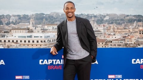 Captain America Brave New World, Anthony Mackie à Rome: "J'apprécie chaque instant"