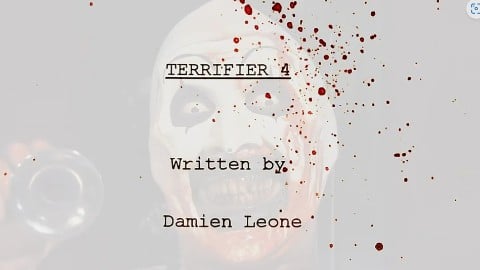 Damien Leone annonce aux fans le script du dernier chapitre