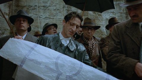 le film avec Adrien Brody a été présenté en première et exclusivement en version 70 mm au Cinéma 4Fontane de Rome