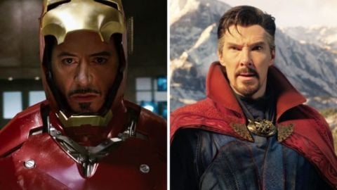 Infinity War, Benedict Cumberbatch et Robert Downey Jr ont eu une blague sur Sherlock Holmes puis annulé