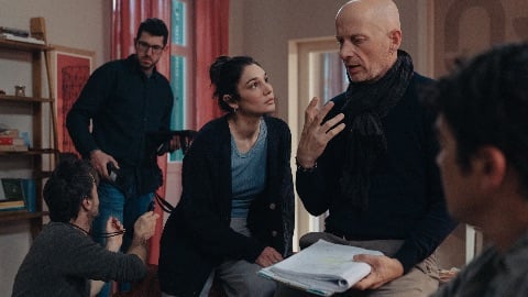 Tu meurs d'elle, je rencontre Riccardo Scamarcio, Maria Chiara Giannetta et le réalisateur Stefano Sardo