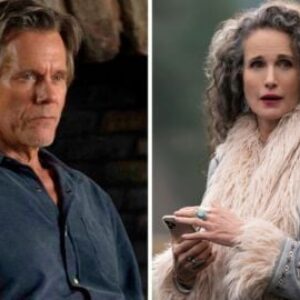 Andie MacDowell et Kevin Bacon arrivent