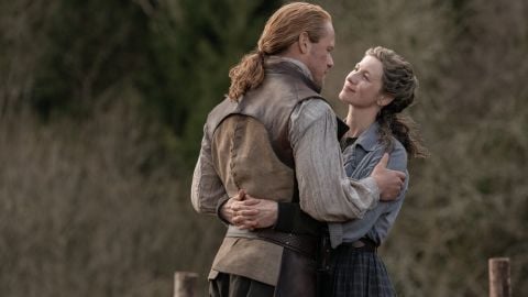 Outlander, Caitríona Balfe parle de ce que c'était de filmer sa dernière scène avec Sam Heughan