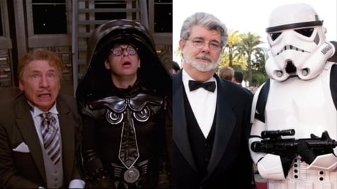 La scène la plus brillante de Spaceballs existe grâce à un "non" de George Lucas
