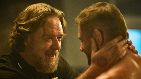 Russell Crowe revient sur le ring, cette fois dans le monde des arts martiaux mixtes : voici l'affiche italienne de Beast