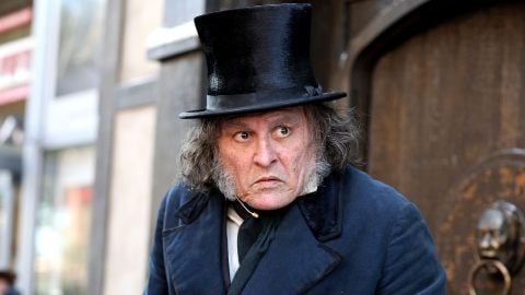 Scrooge et les esprits de Noël : Johnny Depp au ComicCon présente la bande-annonce sous le nom d'Ebenezer
