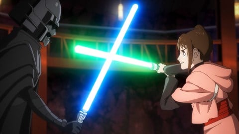 Star Wars Visions Le Neuvième Jedi, le trailer de la série animée sur Disney+, il y a une date