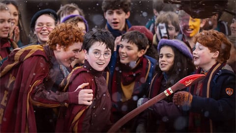 Harry Potter : le nouveau trailer de la série TV est entièrement dédié à Poudlard et au Quidditch