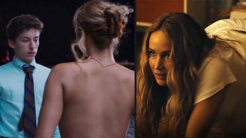 Jennifer Lawrence accepte un travail absurde, se retrouve nue dans une bagarre et tout part d'une véritable annonce