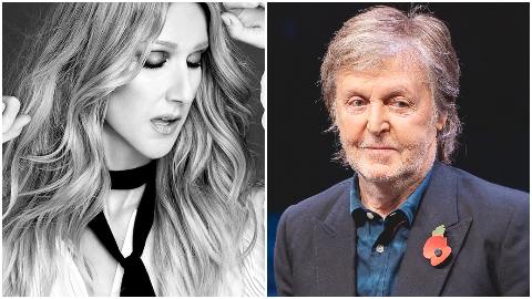 Céline Dion et Paul McCartney, collaboration en vue pour un projet dans les nuages